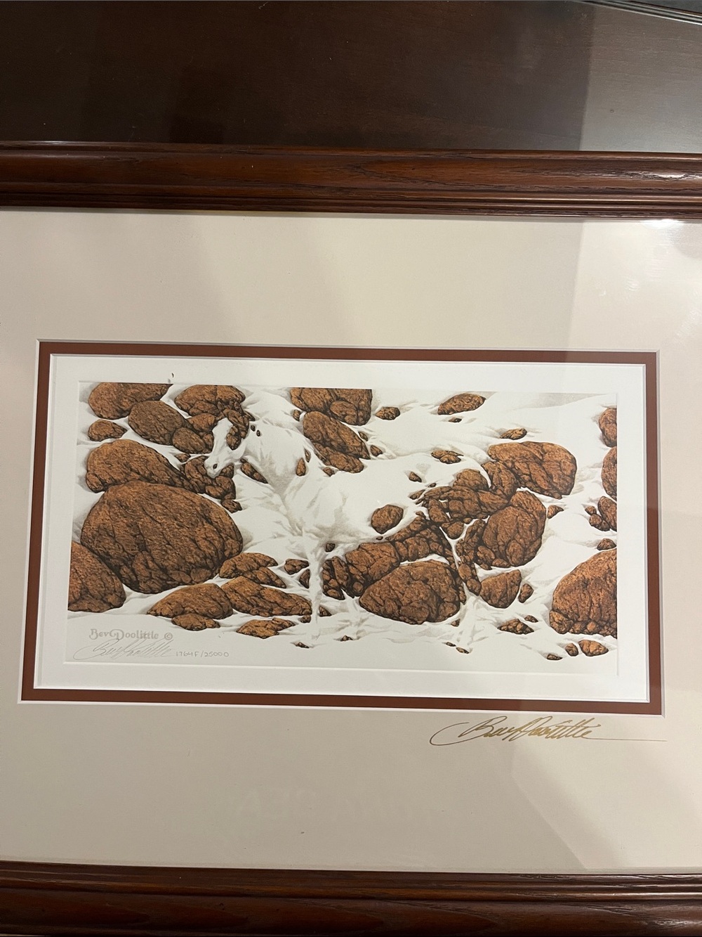Bev Doolittle print- Hide & Seek.